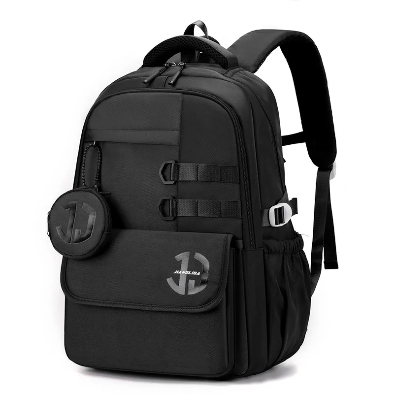 

New With High Appearance Level Junior High School bag Large Capacity Primary School Backpacks Oxford School Bags With Purse sac
