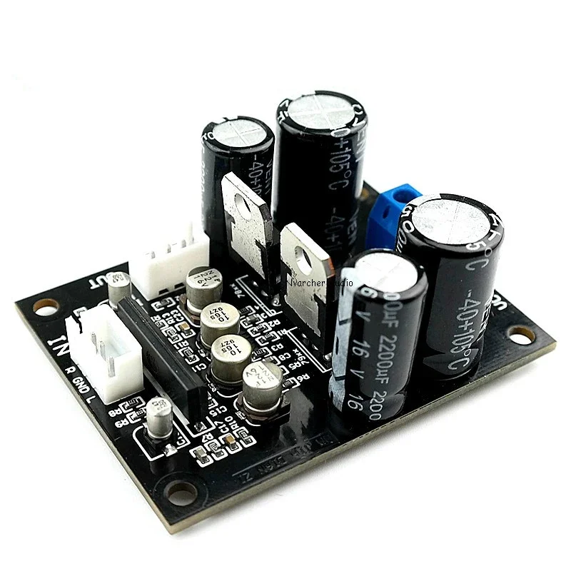 Phono ไวนิลบันทึก Playe MM MC Preamplifier บอร์ดเสียง Phonograph เครื่องขยายเสียง Lotus ซ็อกเก็ต 300 มม.AC Dual 12-16V