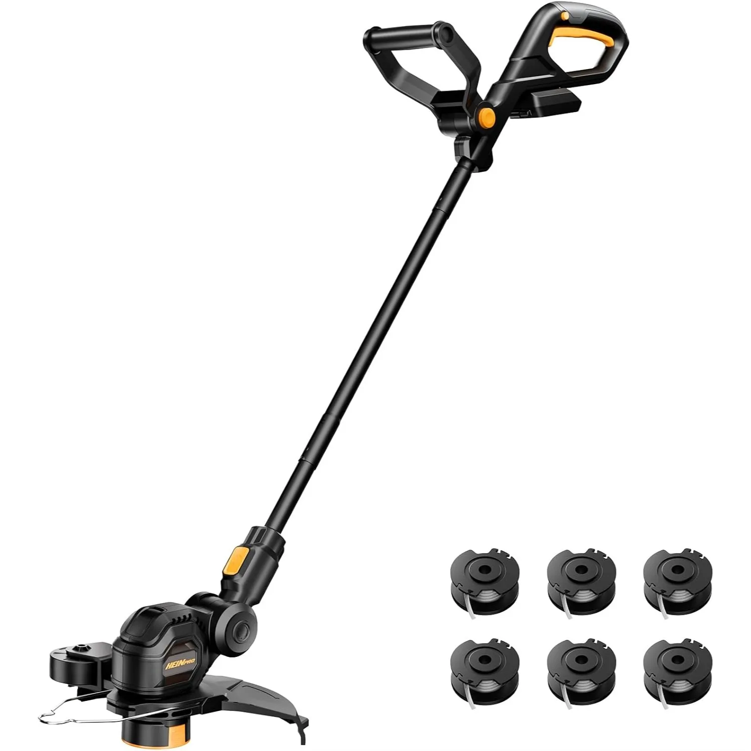 

Cordless String Trimmer Compatible with Dewalt 20V MAX Battery, 12-Inch Electric Weed Wacker, Auto Line Feed, Grass Trimmer with