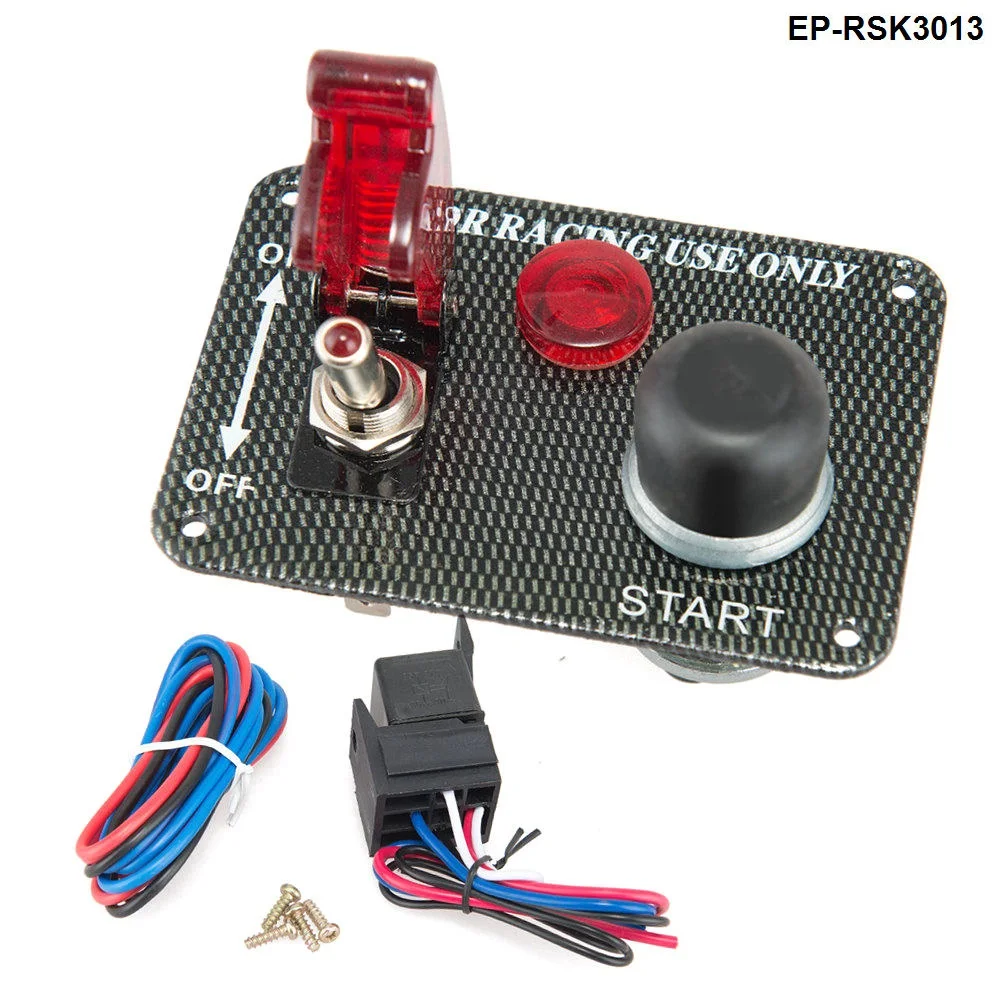 

Car Electronics Racing Switch Kit /Switch Panels-Flip-up Start/Ignition/Accessory For BMW E30 325i 318i M3 EP-RSK3013