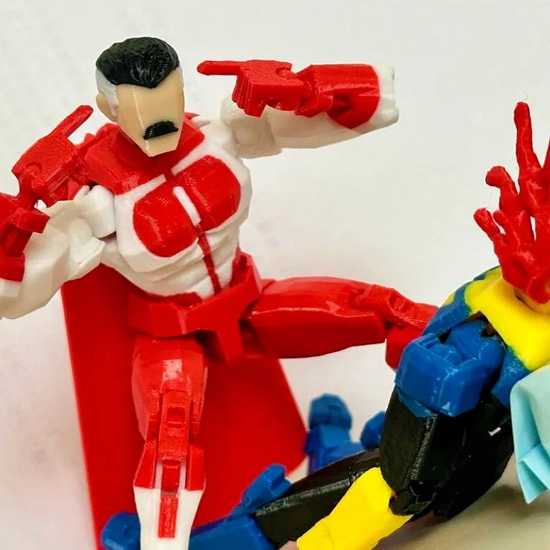9L3D Printed Superheroes Invincible 2.0 Anime Multi-Jointed…