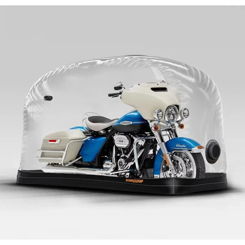Proteccycle inflatle bubble cover
