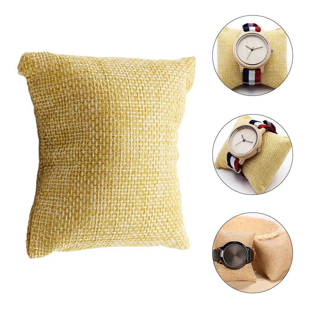 

12pcs Display Pillow Cotton Miniature Man Bracelet Watch Wrist Chain Jewelry Home Store Trade Shows Museums Retail Durability