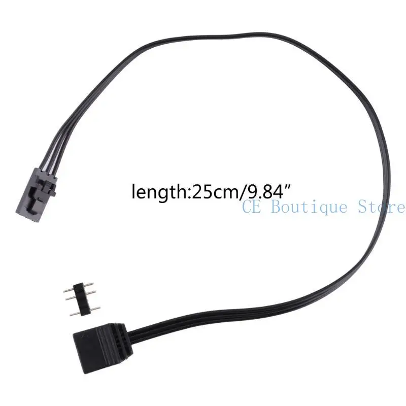652F 5V3PIN ARGB Адаптерный кабель идеально подходит для RGB 4pin для Auraandmsi Light Connector