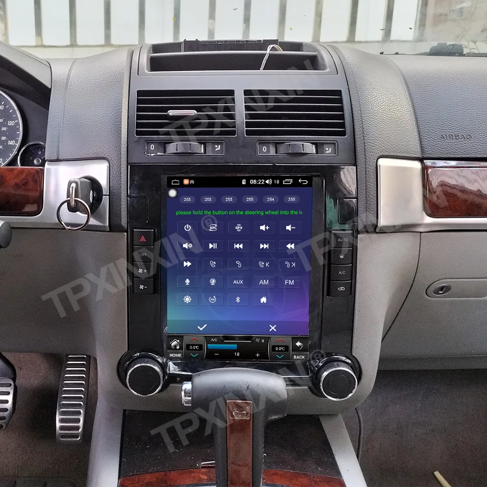 For Volkswagen Touareg 2003~2010 Android 14 Car Stereo Car Radio Vertical Screen Multimedia Player Car GPS Navigation Head Unit image 3