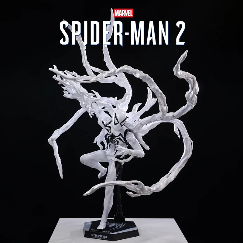 

Коллекционная фигурка Hot Toys Marvel Spider-Man 2 Питер Паркер в костюме Анти-Веном, масштаб 1/6, мерч по фильму, подарок