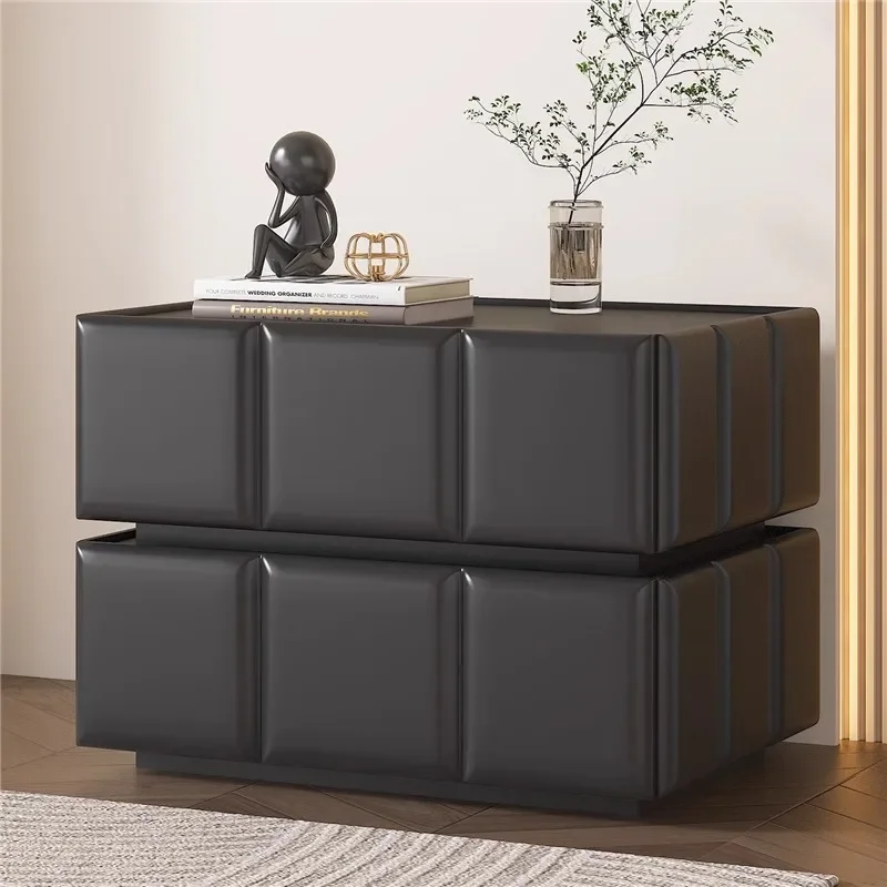 Living Room Wooden Nightstands Modern Light Storage Space Saving Nightstands Luxury Nordic Mesita De Noche Dormitorio Furniture