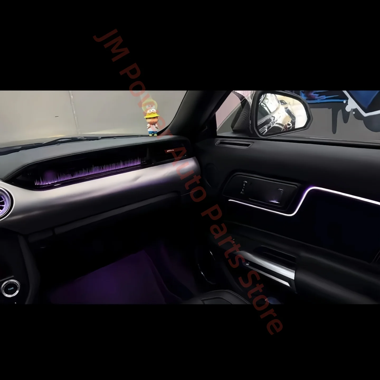Fit for Ford Mustang 2015-2022 Atmosphere Lamp Automotive interior lighting upgrade car accessories trim panel Luminous vent