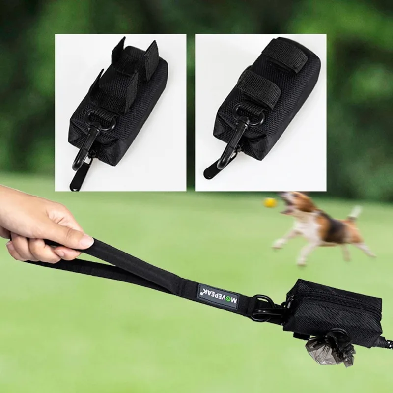 Dispensador de bolsas para excrementos de mascotas, bolsas para excrementos de perro, bolsa de almacenamiento, suministros para mascotas, soporte para bolsas de excrementos de perro para limpieza, soporte libre para correr