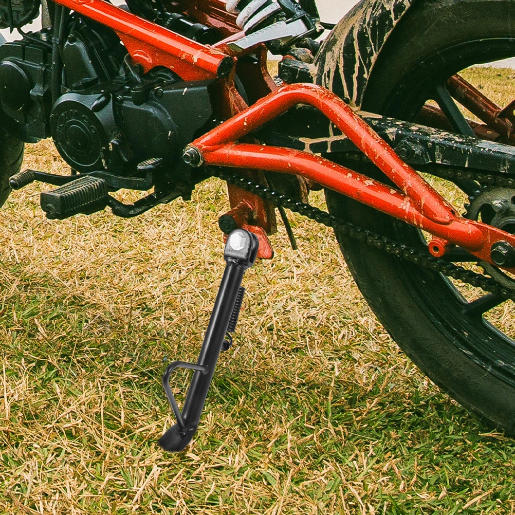

2 Sets Universal Motorcycle Kickstand Strong Iron Easy Install Stable Support Parking Stand For Dirt Bikes Electric Scooters