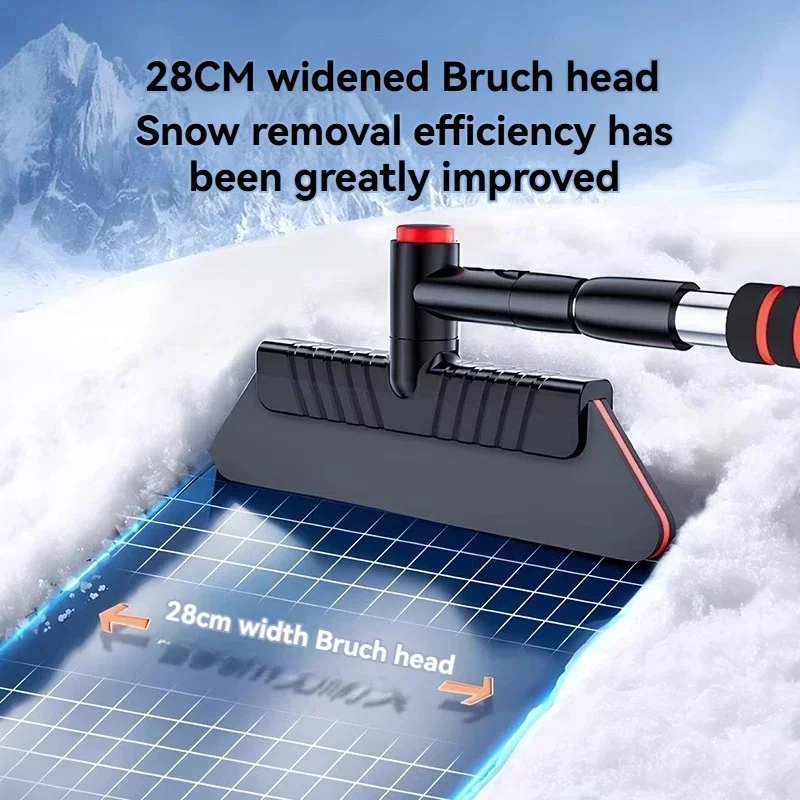 New Ice Scraper Car Snow Removal Shovel,car Window Glass Defrosting,defrosting Shovel Snow Scraper,winter Snow Sweeping Brush