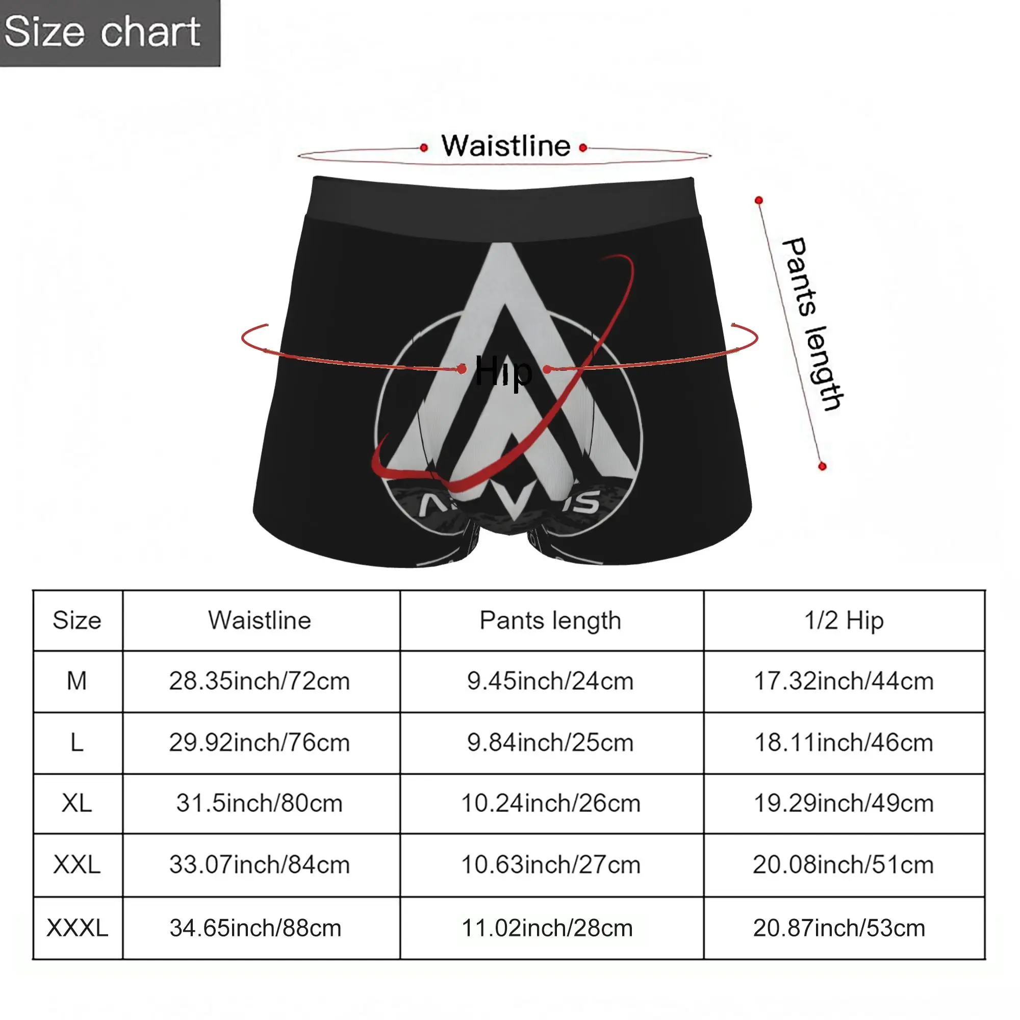 Moon Mission   Funny Space  Artemis ii Underpants Breathbale Panties Men's Underwear Ventilate Shorts Boxer Briefs view 5