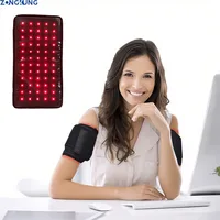 Nuevo Cinturón de terapia de luz roja inalámbrico de 60Leds para brazo, mano, cintura, hombro, pierna, 660nm y 850nm