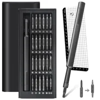 49 Pcs Precision Screwdriver Set with 24 Magnetic Double Head  Phillips Bits Professional Repair Tools Kit for iPhone Watch PC