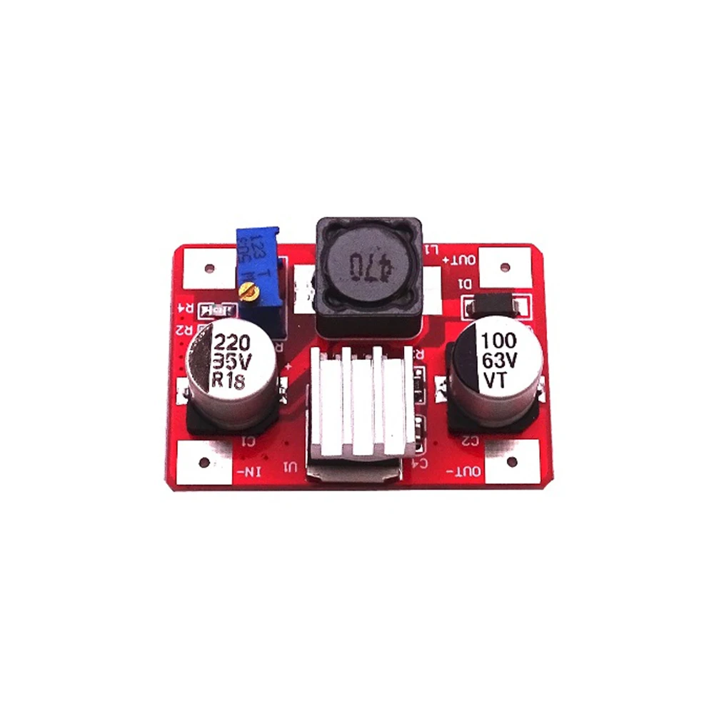 DC-DC Boost Power Supply Module LM2577 Step-Up Converter DC 3.5-35V to 5-56V 3A Step Up Power Board with Indicator Light