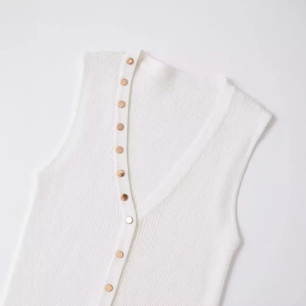 الخريف النمط الأوروبي والأمريكي الذهب صف مشبك إبرة مسطحة أعلى المرأة الأزياء المفتوحة سترة بالجملة 3471019