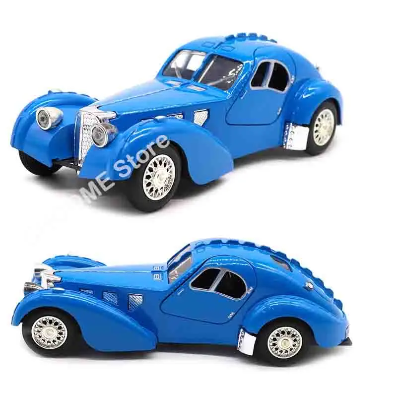 

1:28 Bugatti 57SC Atlantic Classic Car, модель из сплава, классическая детская игрушка в подарок