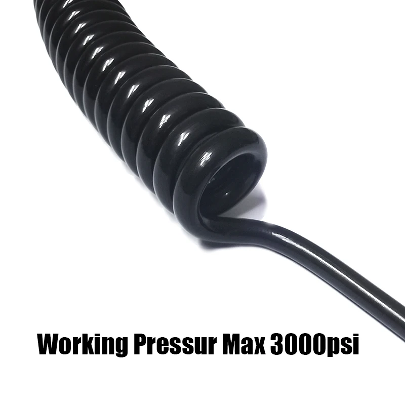 Nueva manguera de carga HPA de alta presión Microbore Remote Fill Whip Hose Extension