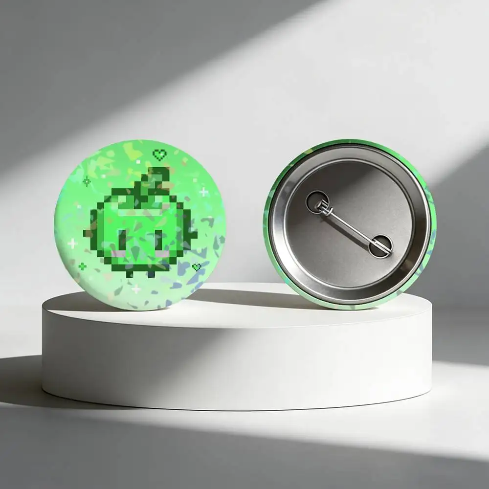 لعبة Stardew Valley لطيف الدجاج شارة الليزر دبابيس دبابيس اليدوية لحقيبة الظهر الهدايا حقيبة ديكور المشجعين جمع