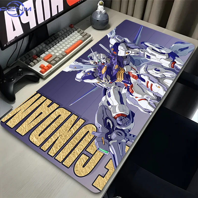 Hot Mouse Pad office Table Mat Mechanical Warrior G-gundam A-aerial Keyboard Pad Anime Gaming Accessories Esports Gamer Mousepad