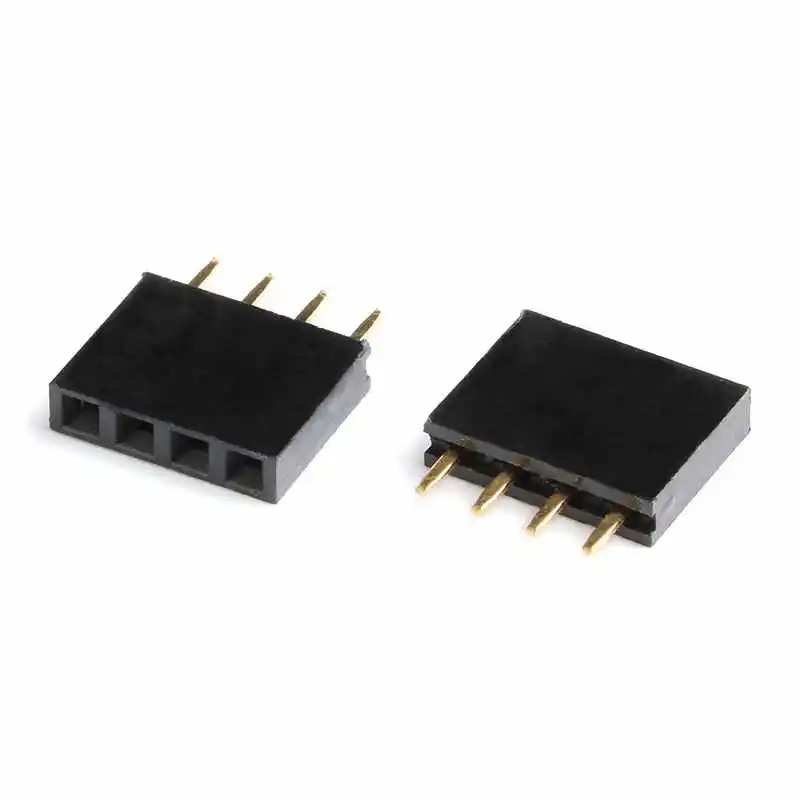 2.54MM Pitch Female Header Single Row Female Header Pin Socket 1*2P/3P/4P/5P/6P/7P/8P/10P/12P/40P