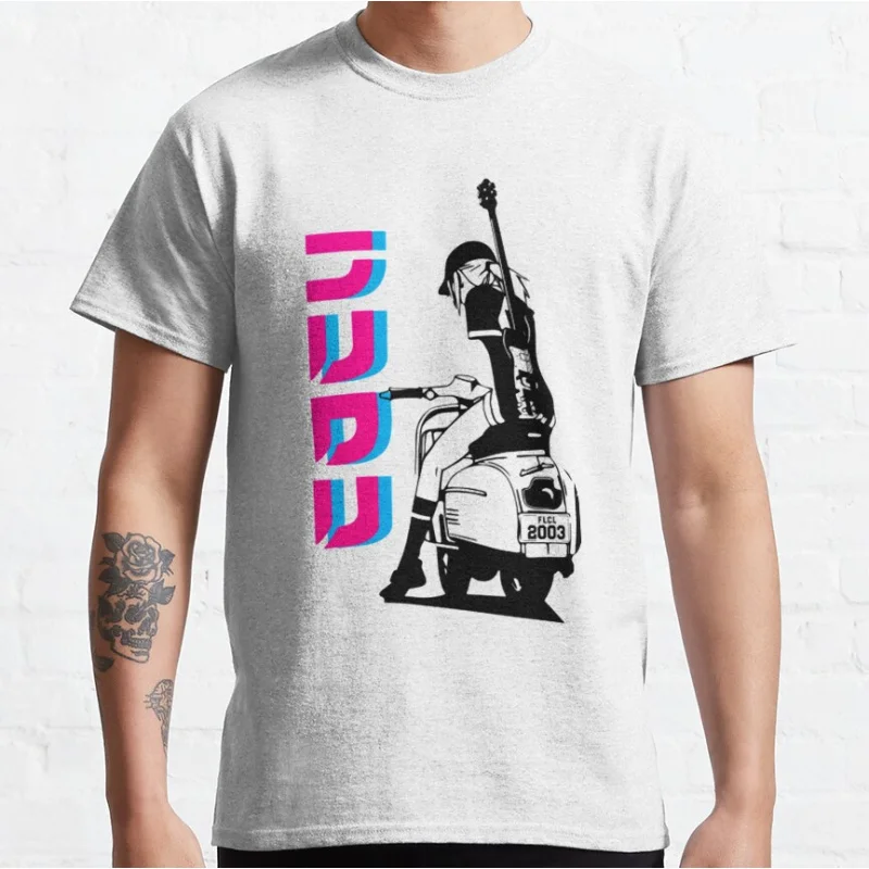 

Flcl movie retro 1112 Fooly Cooly Gift t shirt for Anime lover FLCL Graphic shirts Y2K clothes All size Tops S-6XL Cartoon tee