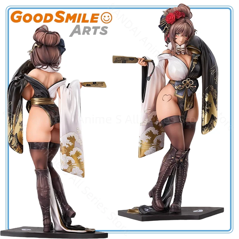 

【100% подлинный】GOOD SMILE ARTS, оригинальная новая богиня победы: Nikke Noir 1/7, модель черного кролика, украшение, подарки, модель игрушки