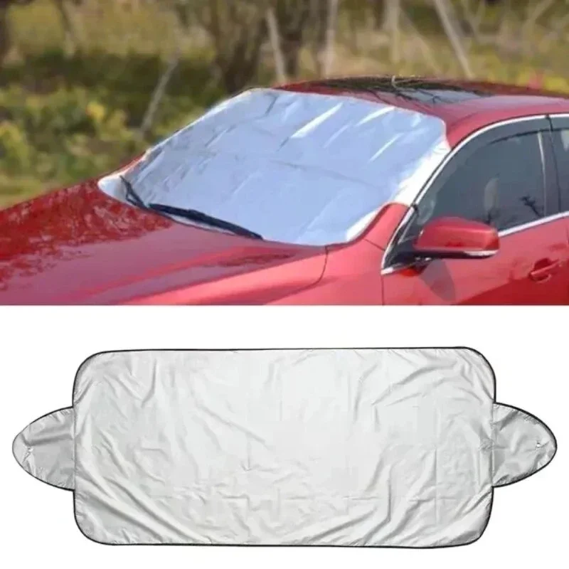 Car Windshield Protector Anti-falling Leaves Sun Shade Dust Frost Freezing Snow Windshield Cover for Car Exterior Accessories