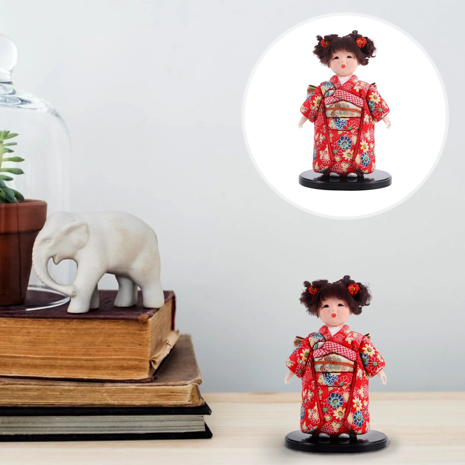 

Japanese Style Handmade Desktop nament Exquisite Home Decor Gift Unique Design Photography Prop Miniature Model