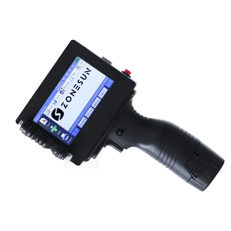 Draagbare Slimme Codeermachine Ondersteunt 20 Talen Datum Bar Qr Code Afdrukken