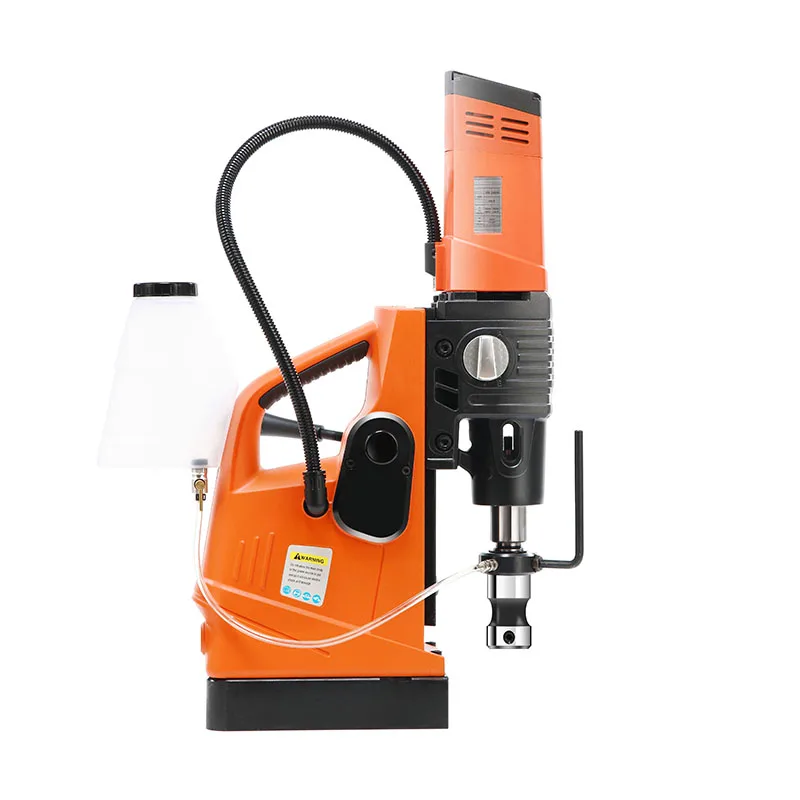 Portable 60mm High Power Magnetic Drill Press Variable Speed Electric Industrial Core Drill 1500W Rated Input Power
