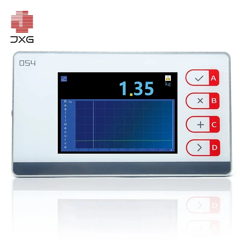 Digital Load Cell Weight Indicator & Amplifier With RS485, Portable Weighing Transmitter For Force Measurement