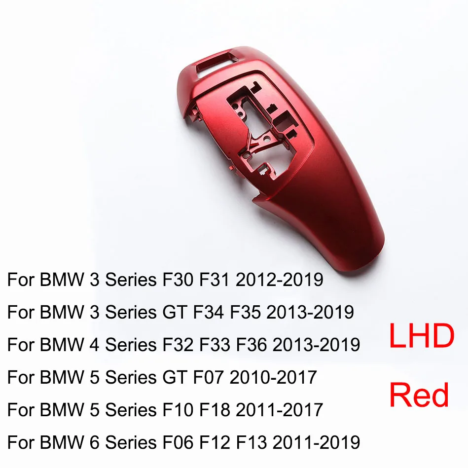 F30 F10 Schaltknauf Abdeckung Automatische Auto Schaltknauf Schalthebel Abdeckung für Bmw F30 F31 F32 F33 F34 F36 F07 F10 F11 F06 F12 F14
