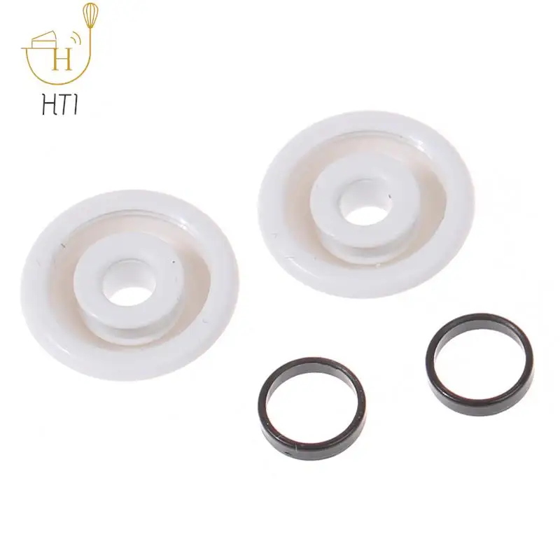 Rubber Gasket Electric Toothbrush Sealing Parts Waterproof Seal Gasket For Philips 993 992 68 Series 1pcs White+1pcs Black