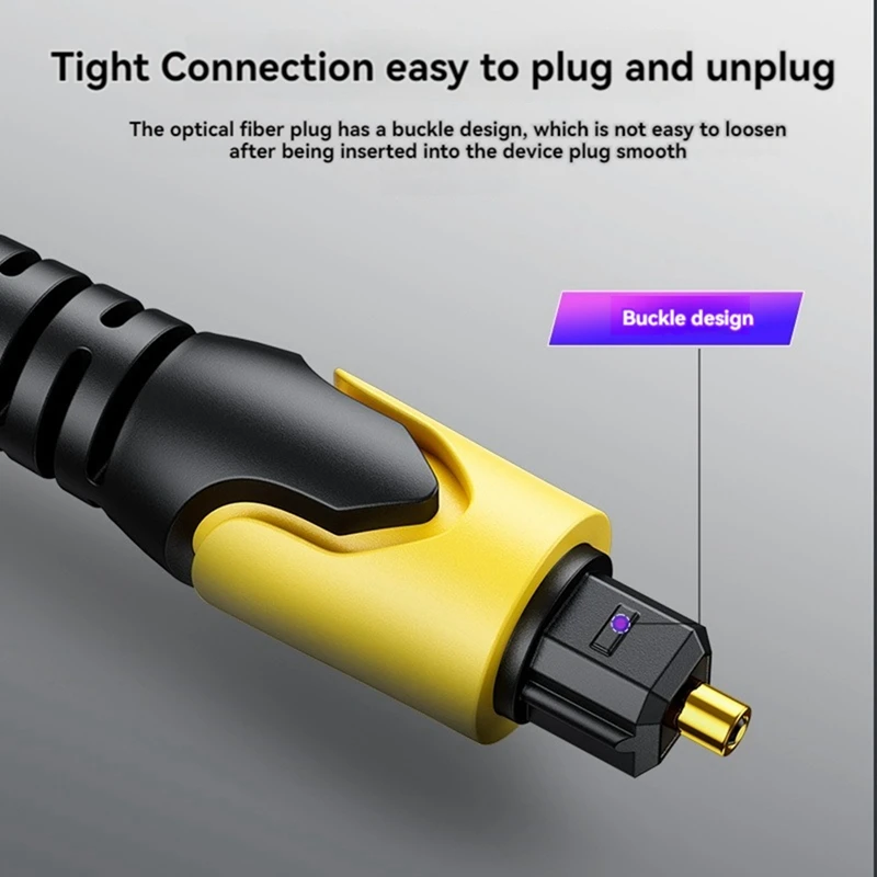 Best USB Digital Fiber Optical Audio Cable Square Port SPDIF to 3.5mm Audio Converter for Connection to Audio Amplifier