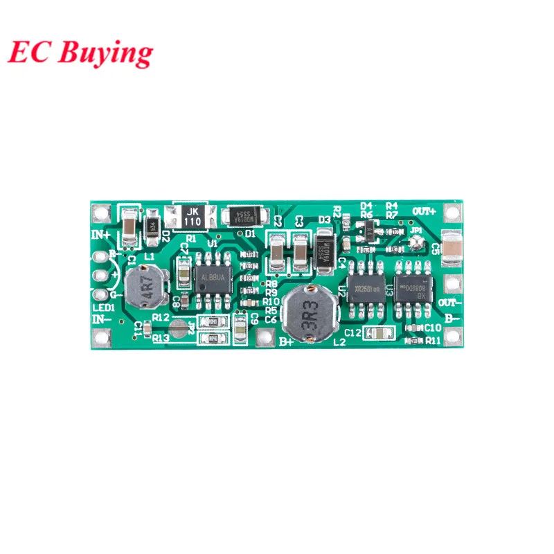 2Pcs/1pc UPS Uninterruptible Charging Board DC5V-12V to 9V/12V 1A UPS Voltage Converter Power Control for 18650 Lithium Battery image 4