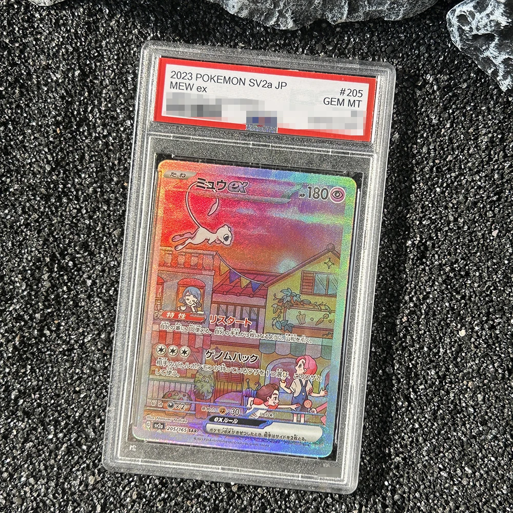

1 шт. PTCG Sv2A японская коллекционная карта Mew Ex Rating, редкая флэш-карта, классическая игра, коллекционная карта аниме, подарки