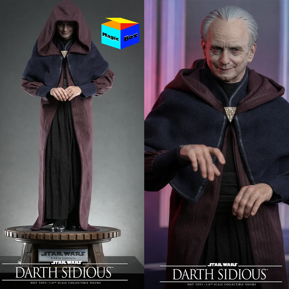 In Stock HT Hottoys TMS102 1/12 Scale Male Star Wars The Clone Wars Darth Sidious Palpatine Full Set 12in Action Figures Model