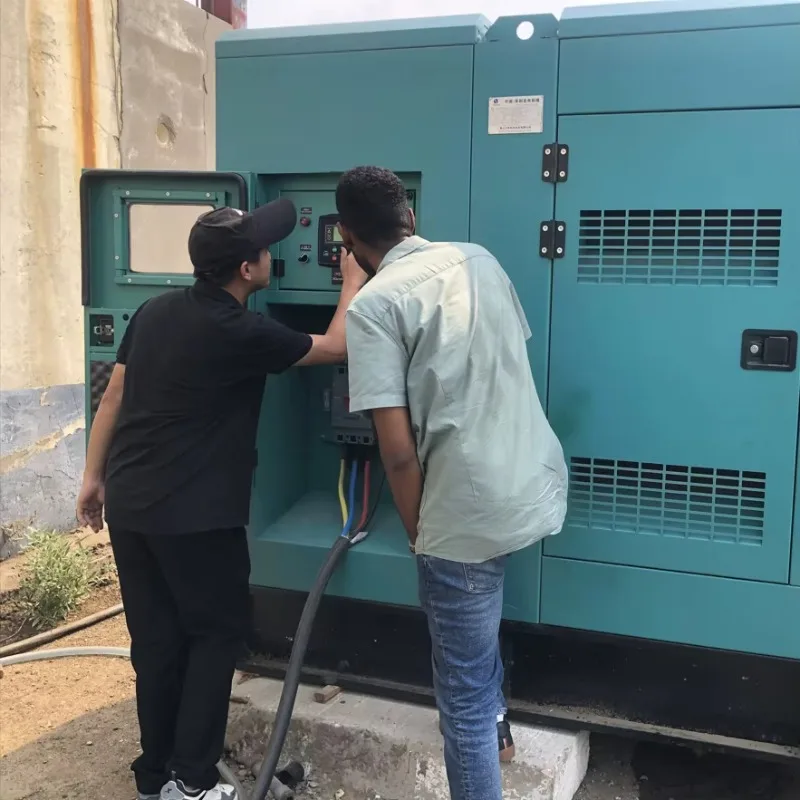 Customized 200KW Cummin Diesel Generators With Auto Start 50/60Hz 3-Phase Power Supply 380V Silent ATS Option