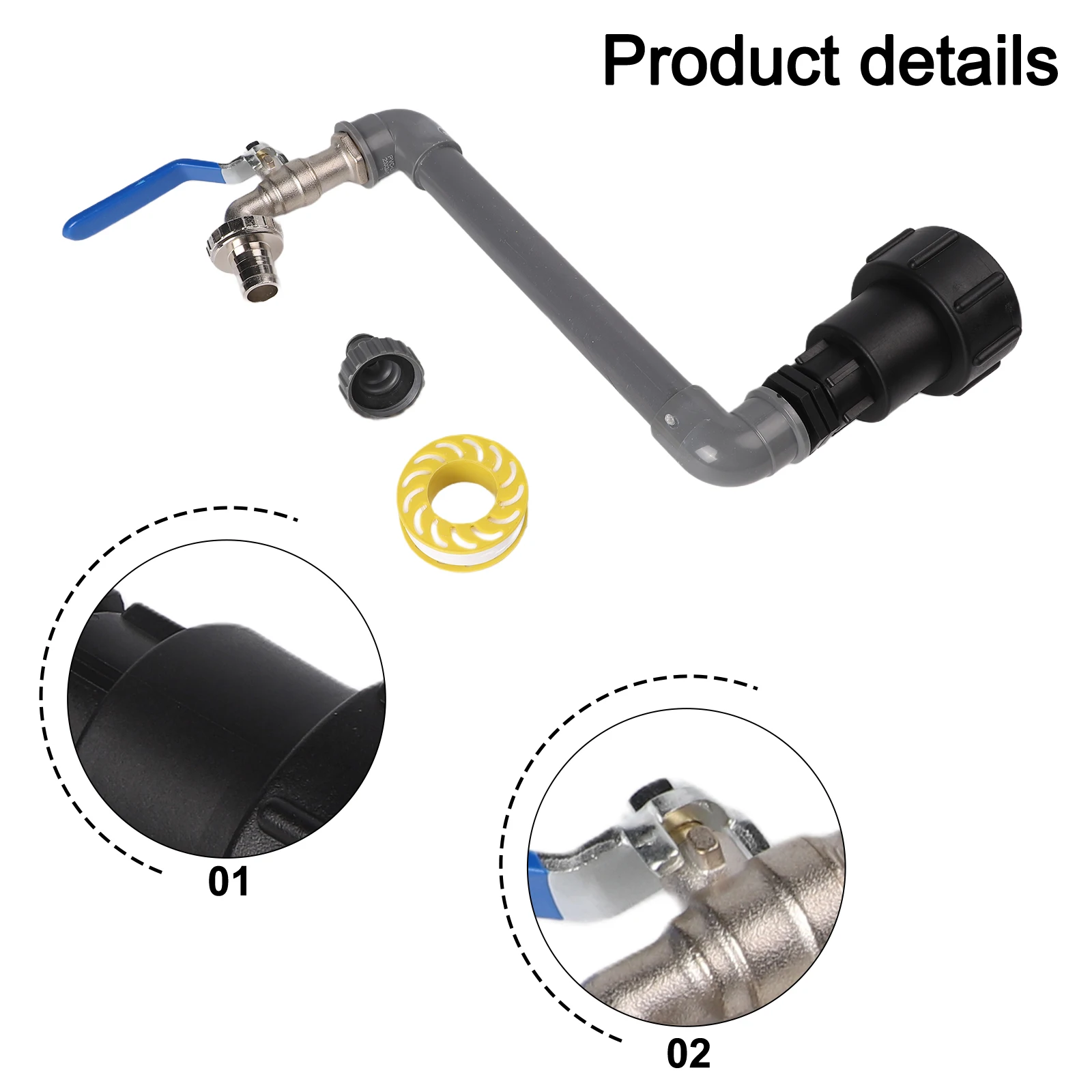 

Латунный соединительный выпускной кран Долговечная работа Минимальная устойчивость к потоку воды Быстрая сборка Компактный дизайн