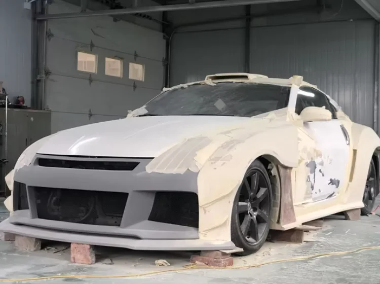 TOP Style Body Kit Front Rear Bumper Side Skirts Rear Spoiler Wing Wide Wheel Arch for 350Z Factory Direct