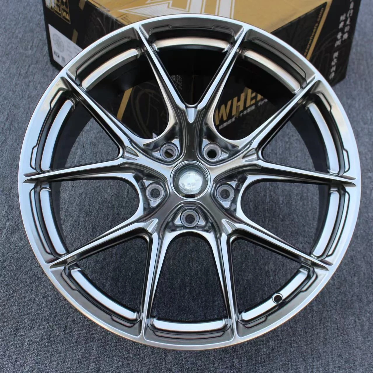 Piatto concavo profondo personalizzato 17 18 19 20 22 cerchi da 26 pollici 5x114.3mm cerchi in lega per auto cerchio mozzo ruota forgiata