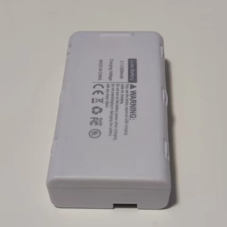 Weiße Farbe 3,7 v 2000mah Lithium batterie Ersatz zubehör Ersatzteile für s116 bürstenlose Drohne RC Quadcopter Batterien