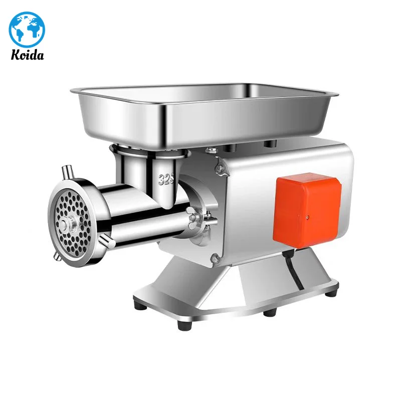 2024 easy operated electric food processing machine big block fresh mince meat   grinder 