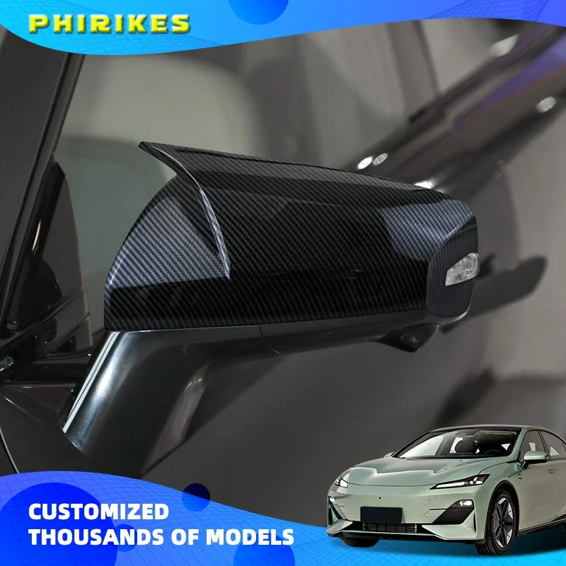 For Changan sl03 ABS Carbon Fiber Rearview Mirror Reverse Mirror Cover Shell Modification