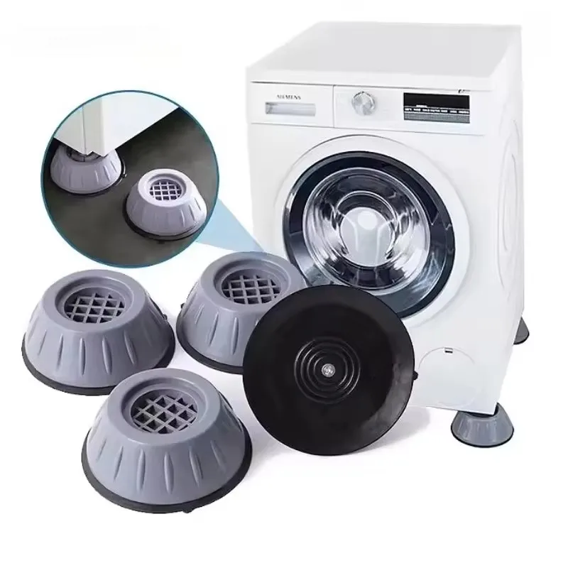2-12pcs Shockproof Washing Machine Pad Non-Slip Shock Absorption Noise Reduction Foot Pad Suitable For Washing Machine And Dryer