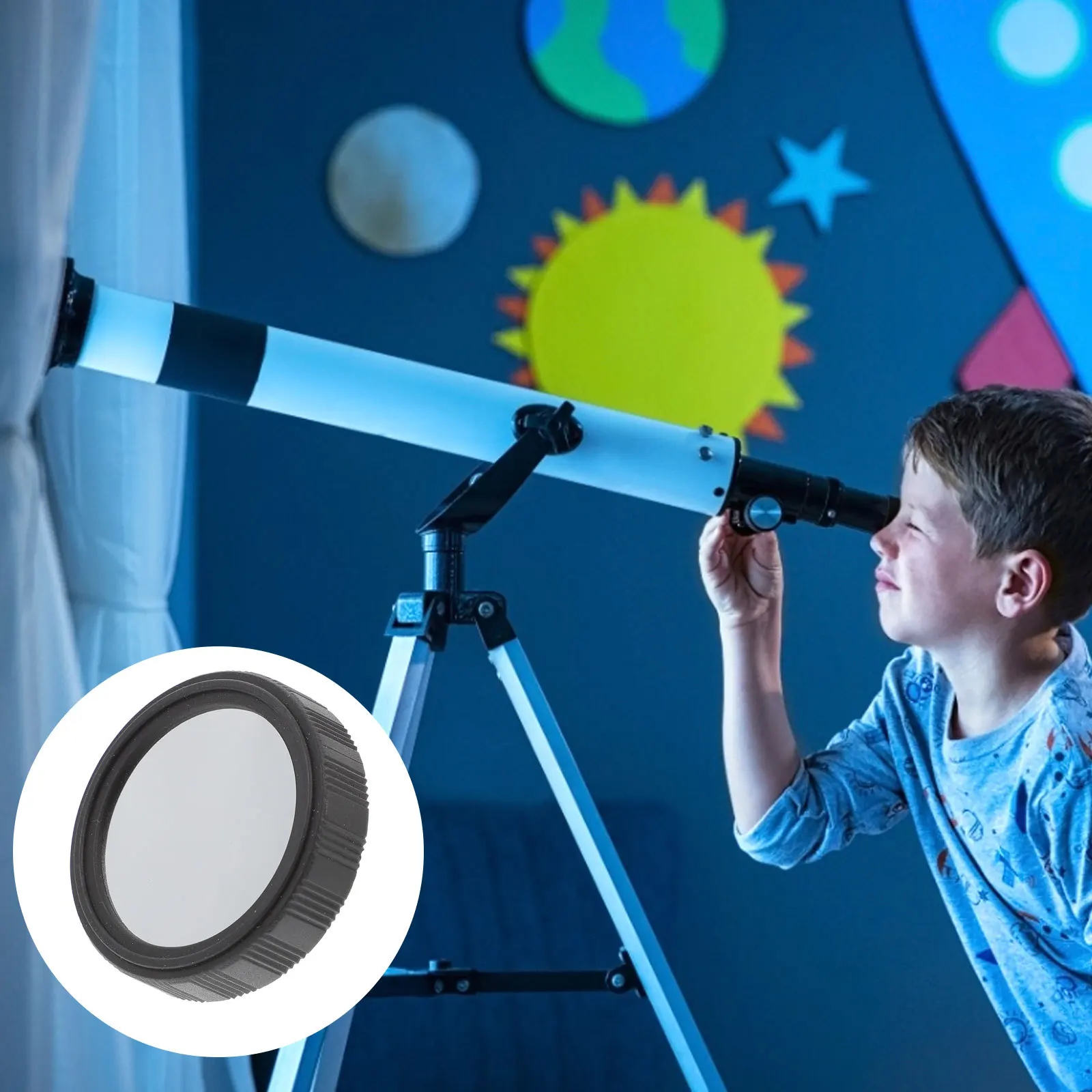 

Premium Solar Filter Film For Telescope Sun Observation Astrophotography Clear Vision Easy Install Gift For Astronomy Lovers