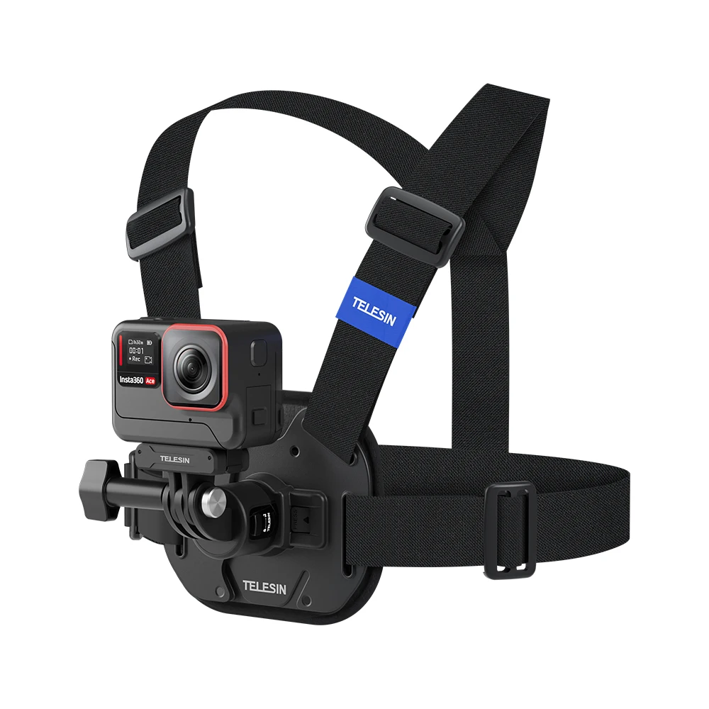 Chest Belt Head Strap Mount Quick Release for GoPro Hero 12 11 10 9 Insta360 DJI Osmo Action Camera Accessories Unlock  POV View