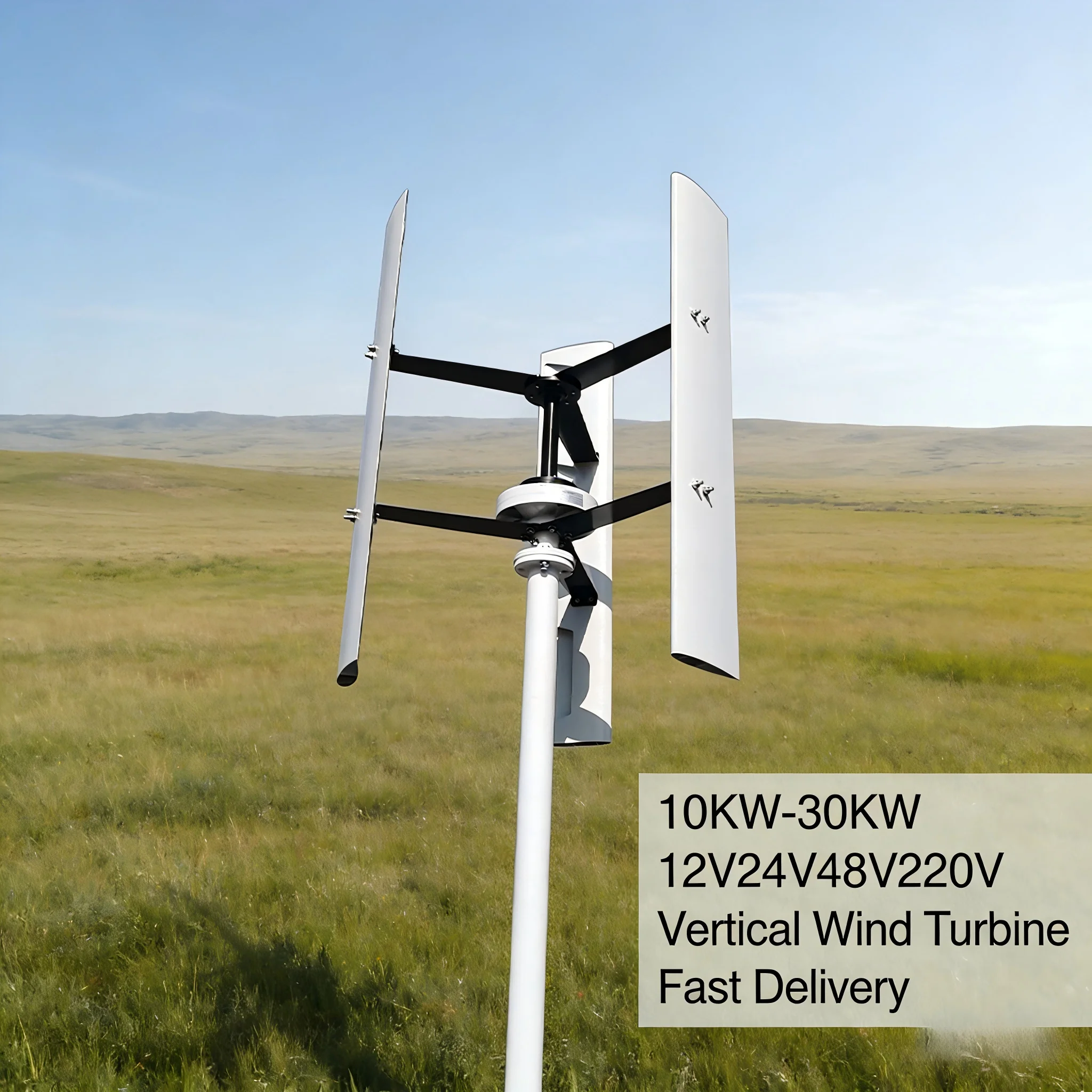 10KW-20KW/10KVA-20KVA Vertical Axis Windmill Generator 12V 24V 48V 3-Phase Permanent Magnet