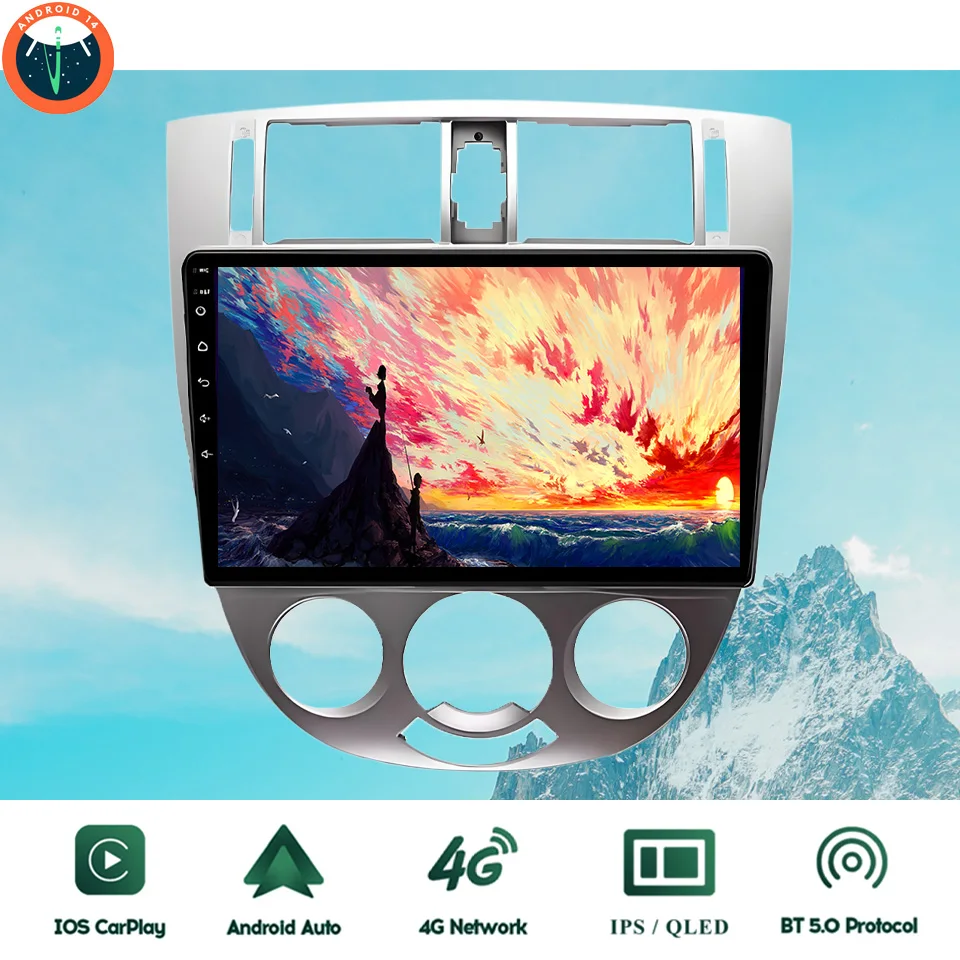 

Android 14 8GB Car GPS Navi Music Video Multimedia Player For Chevrolet Lacetti For Buick Excelle Hrv 2004 - 2013 Auto Stereo BT